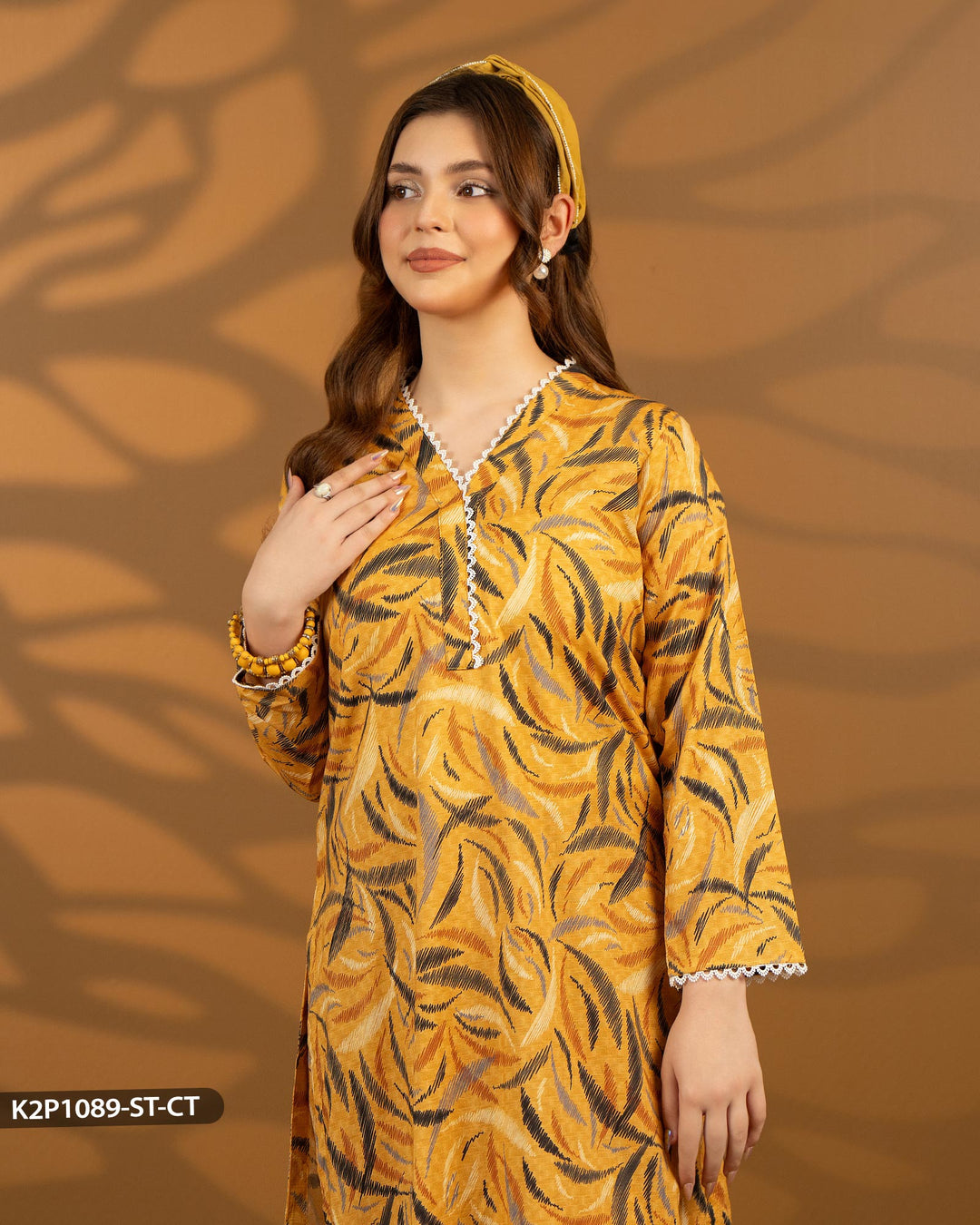 2 Piece Cotton Suit | 1089-ST-CT - Sha Posh Textile