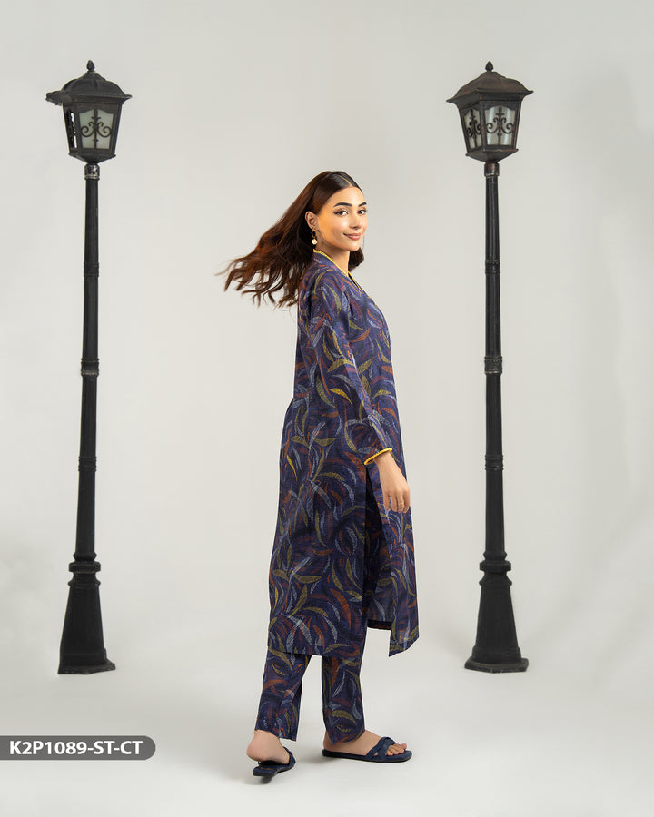 2 Piece Cotton Suit | 1089-ST-CT - Sha Posh Textile