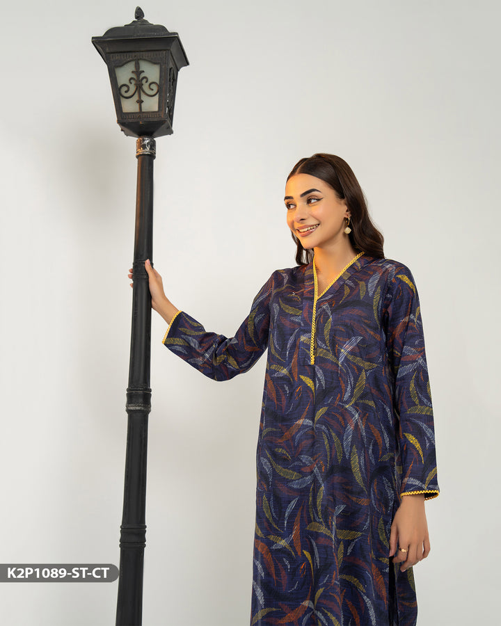 2 Piece Cotton Suit | 1089-ST-CT - Sha Posh Textile