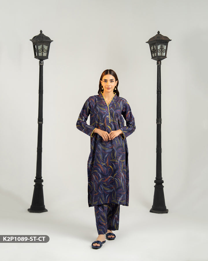 2 Piece Cotton Suit | 1089-ST-CT