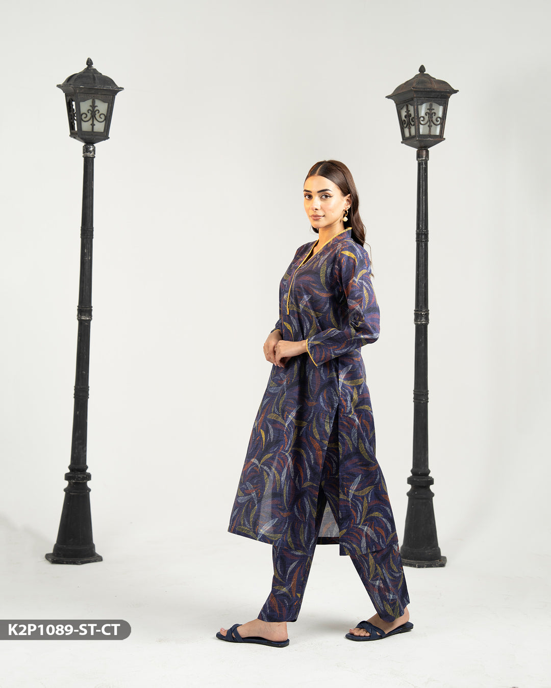 2 Piece Cotton Suit | 1089-ST-CT