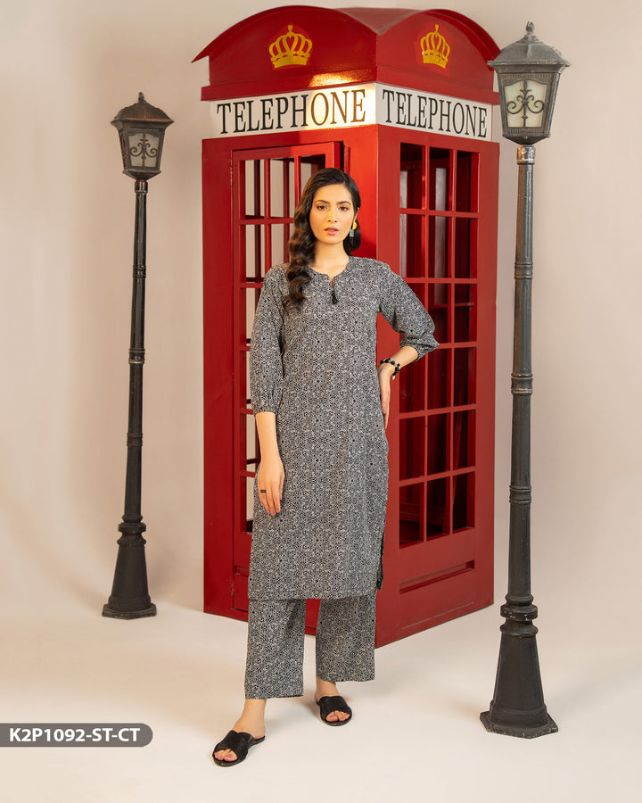 2 Piece Cotton Suit | 1092-ST-CT