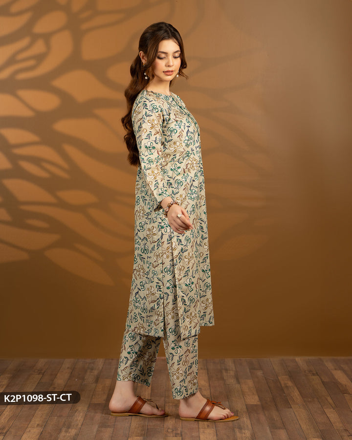 2 Piece Cotton Suit | 1098-ST-CT