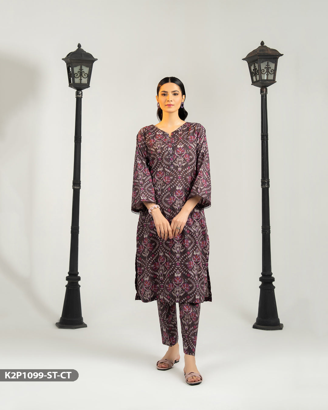 2 Piece Cotton Suit | 1099-ST-CT