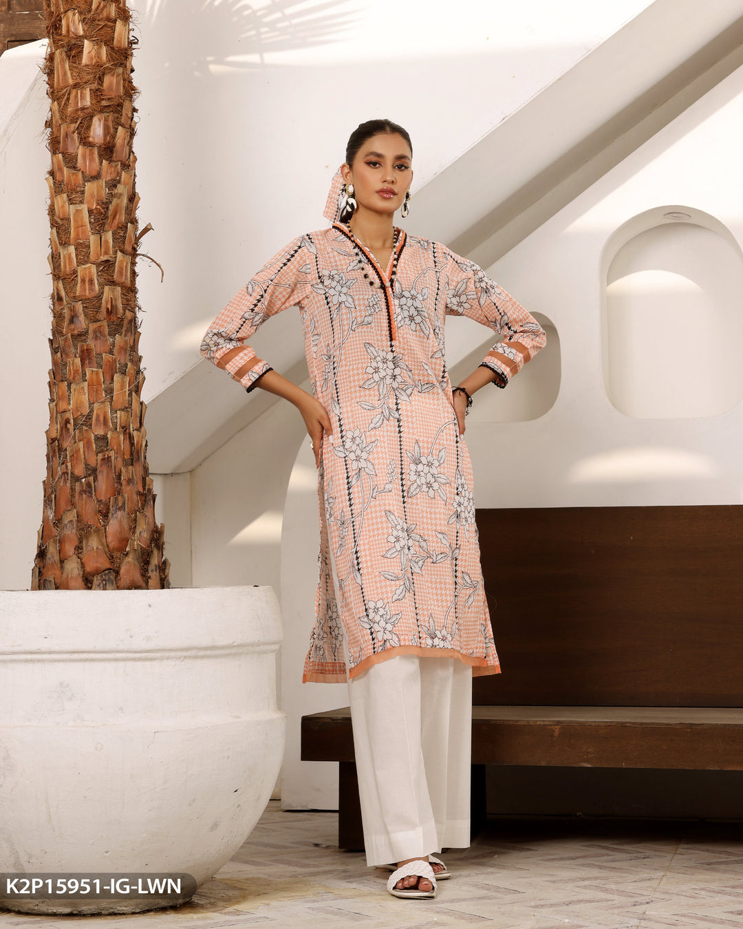 2 Piece Lawn Suit Printed | 15951-IG-LWN