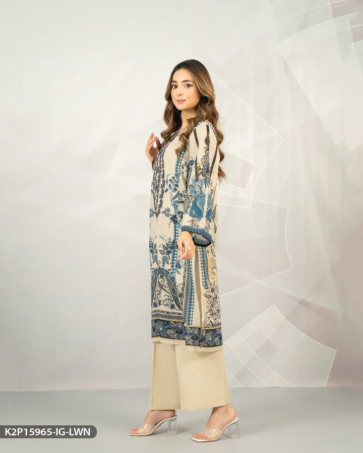 Embroidered Lawn Suit | 15965-IG-LWN