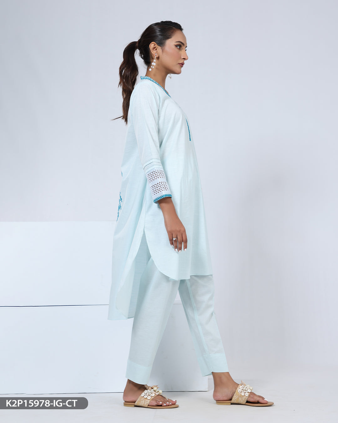 2 Piece Lawn Suit Embroidered | 15978-IG-S.LWN