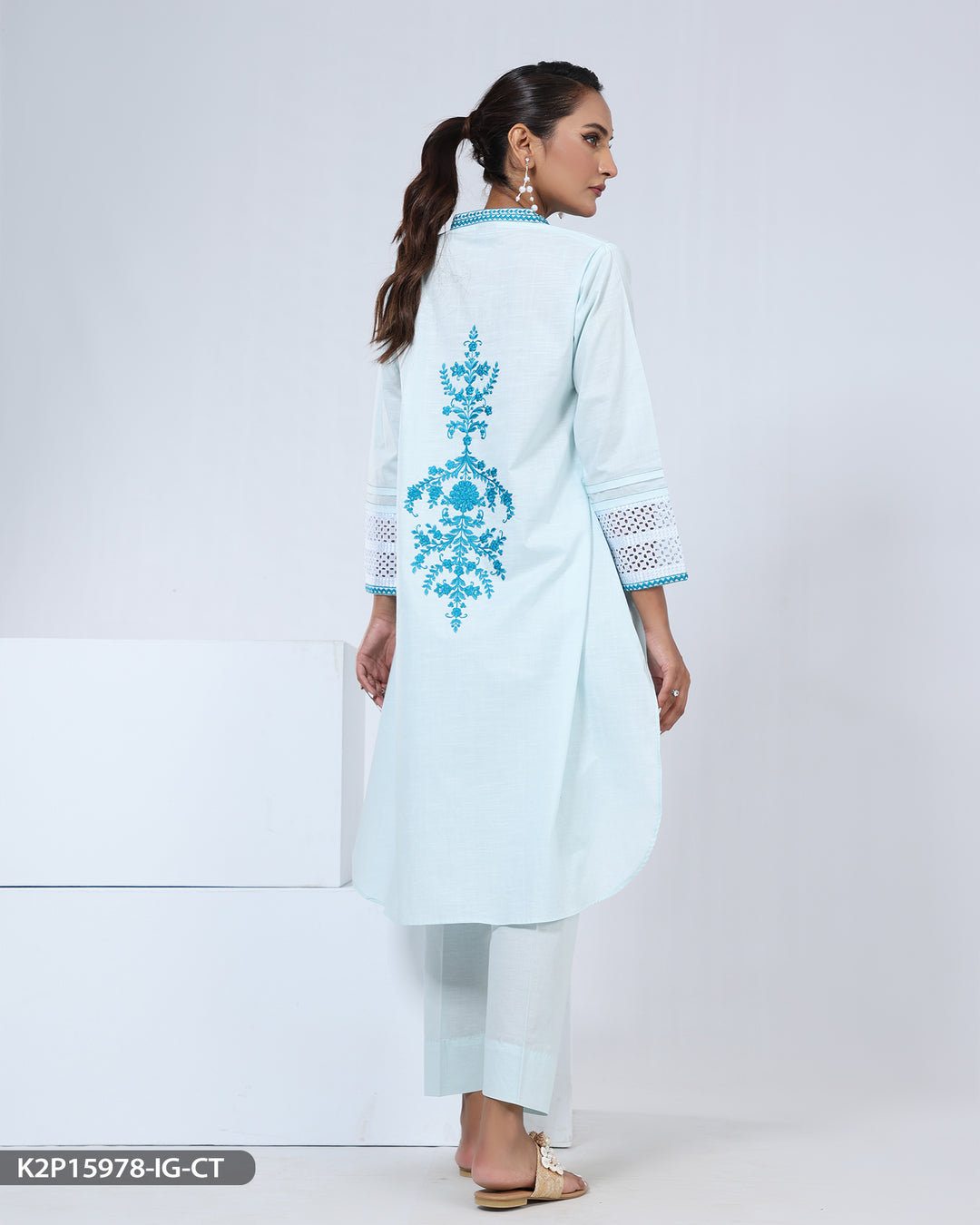 2 Piece Lawn Suit Embroidered | 15978-IG-S.LWN