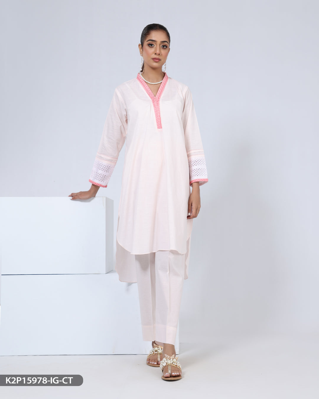 2 Piece Lawn Suit Embroidered | 15978-IG-S.LWN