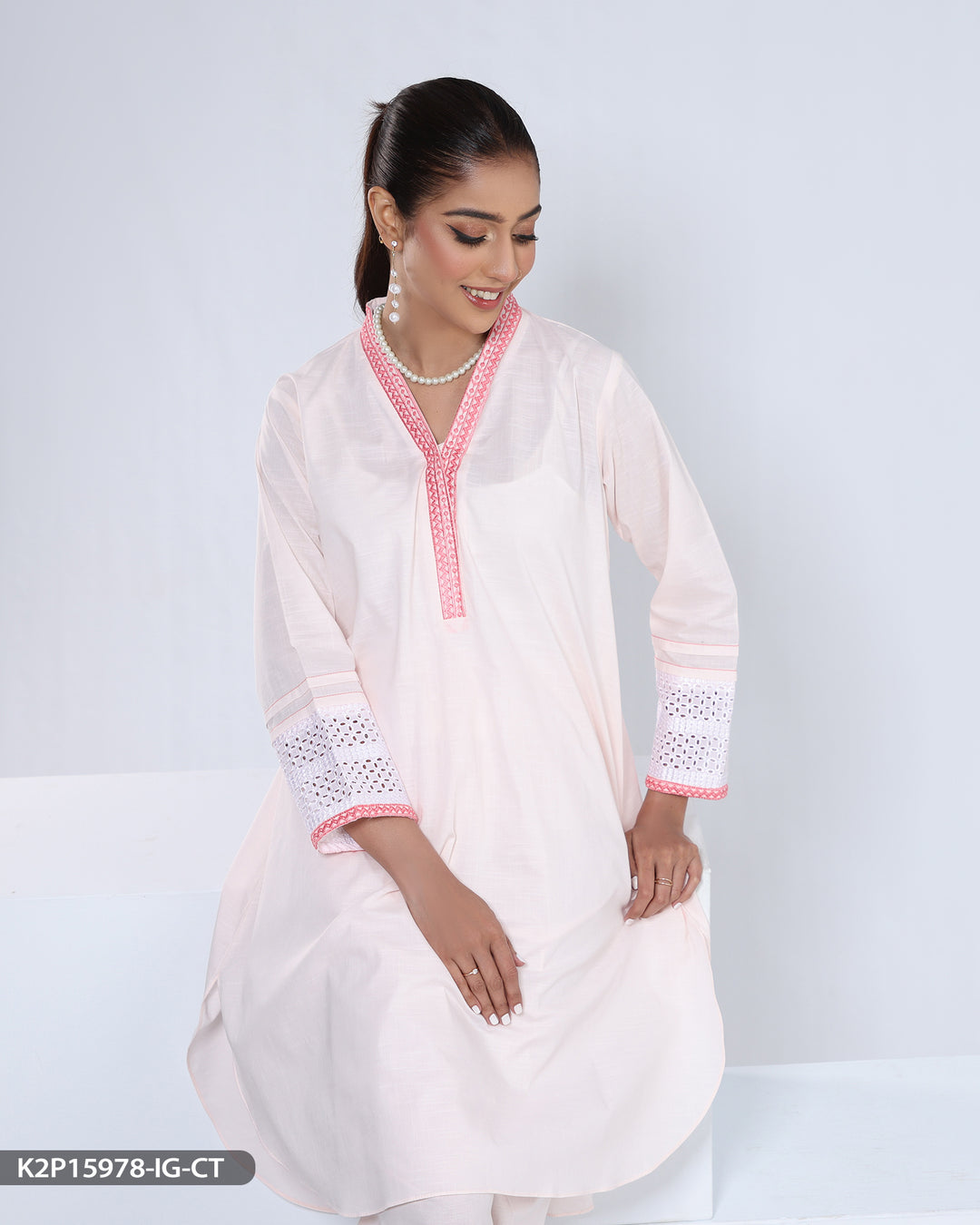 2 Piece Lawn Suit Embroidered | 15978-IG-S.LWN