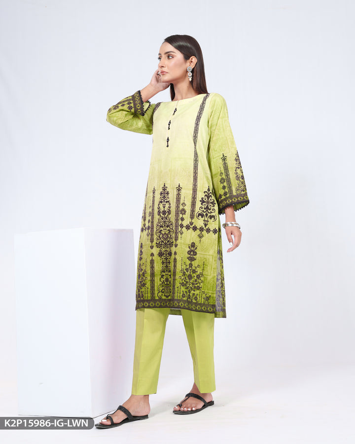 2 Piece Lawn Suit Printed | 15986-IG-LWN