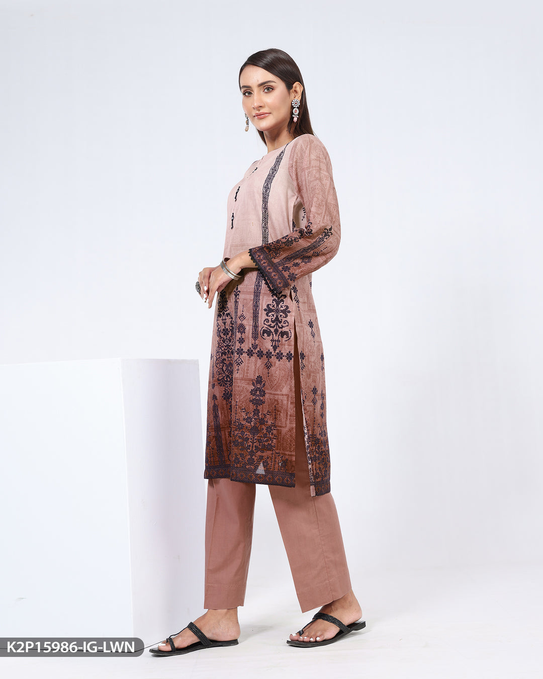 2 Piece Lawn Suit Printed | 15986-IG-LWN