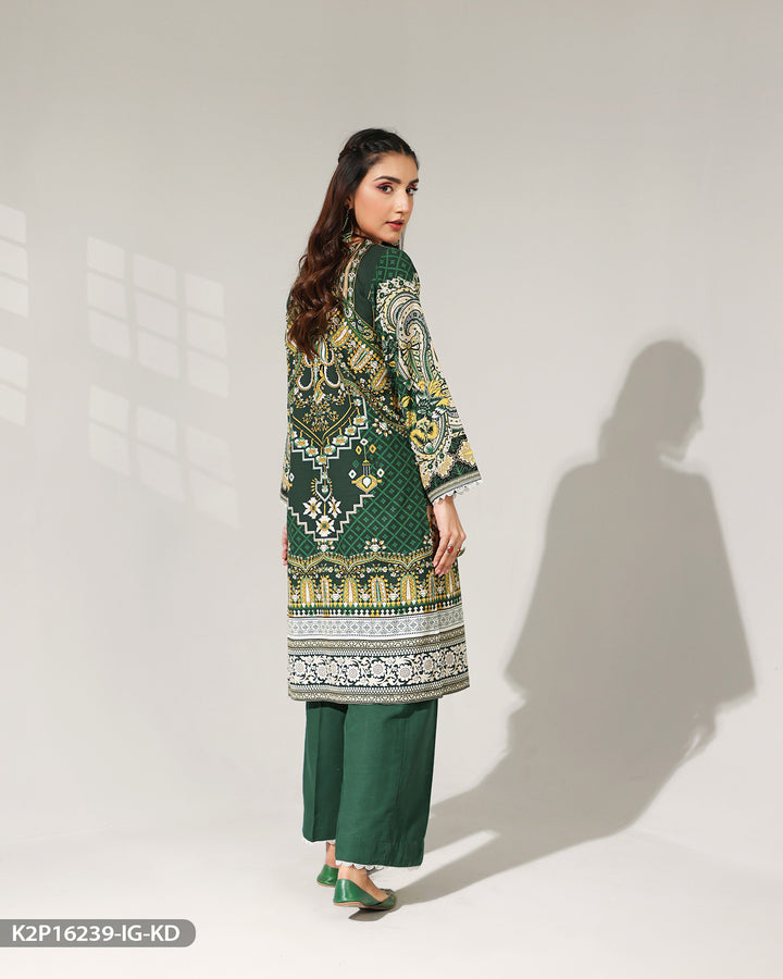 Khaddar Printed Suit | 16239-IG-KD