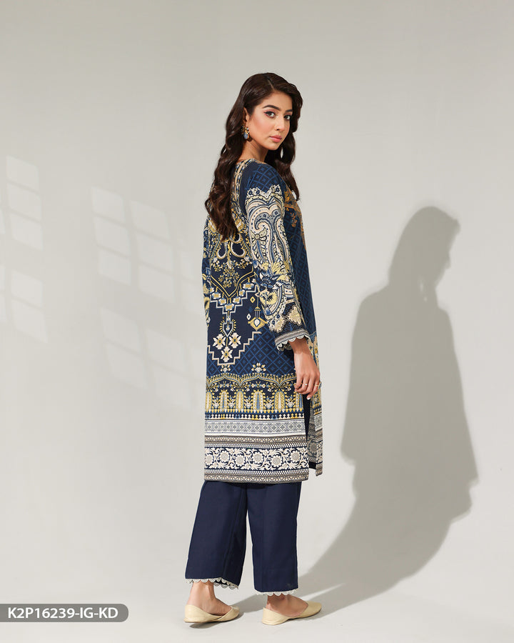 Khaddar Printed Suit | 16239-IG-KD