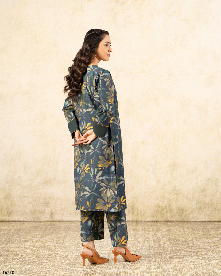 2 Piece Khaddar Suit | 16270-IG-KD