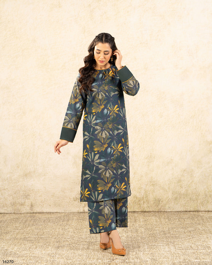 2 Piece Khaddar Suit | 16270-IG-KD