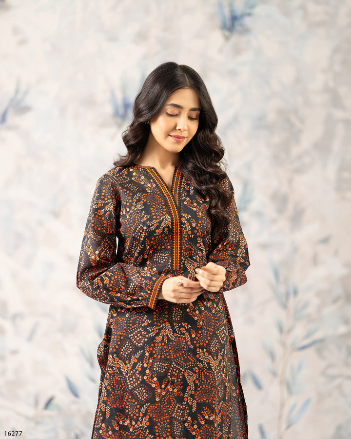 2 Piece Khaddar Suit | 16277-IG-KD