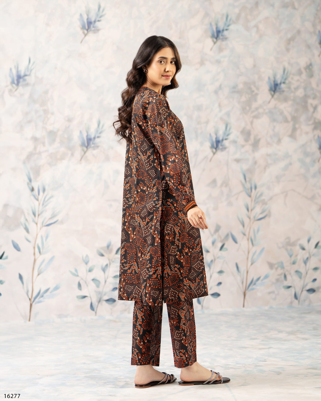 2 Piece Khaddar Suit | 16277-IG-KD