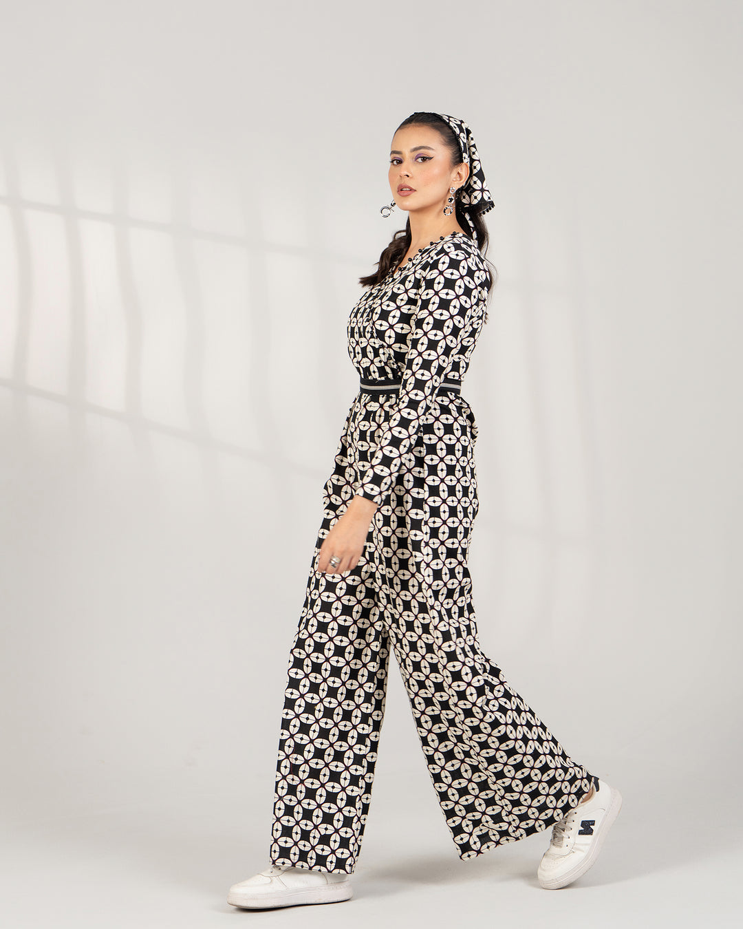 2 Piece - Printed Khaddar Suit Unstitched | UNFF-005