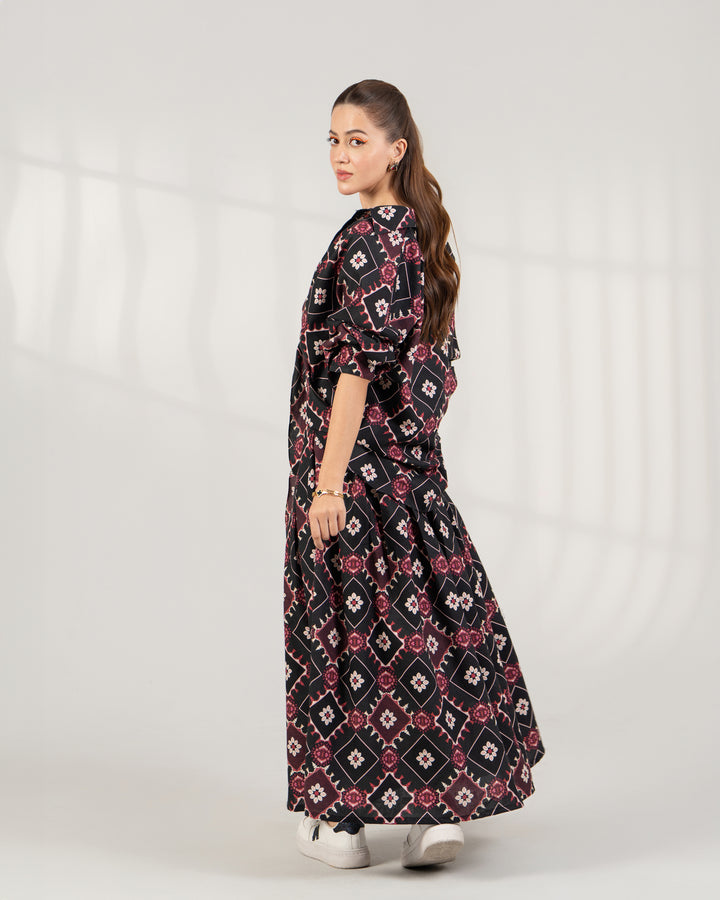 2 Piece - Printed Khaddar Suit Unstitched | UNFF-002