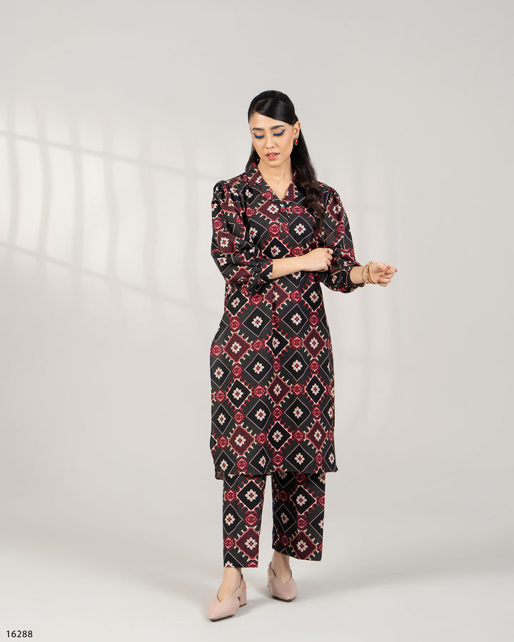 2 Piece Khaddar Suit | 16288-IG-KD