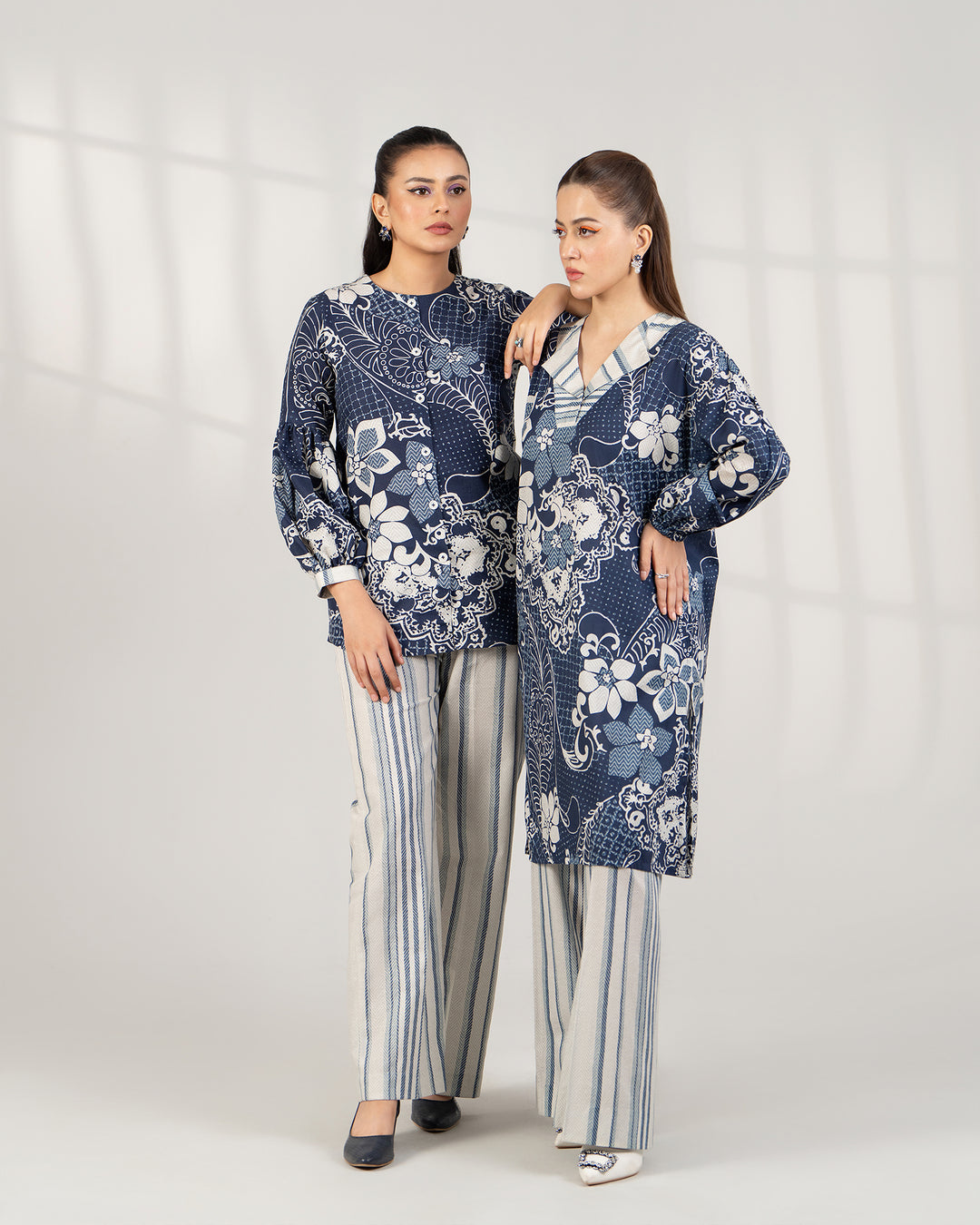 2 Piece - Printed Khaddar Suit Unstitched | UNFF-016