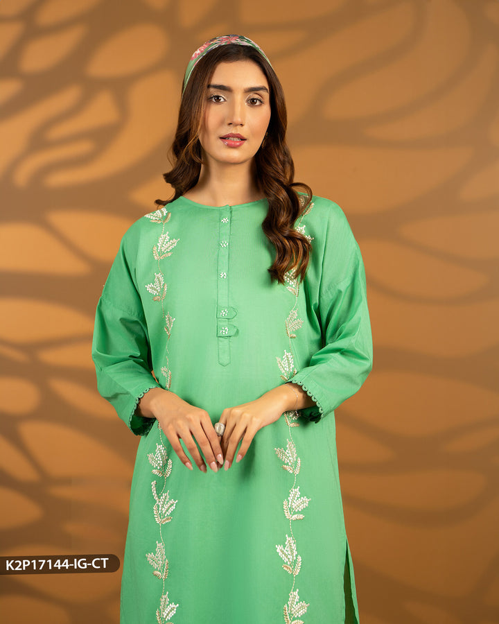 2 Piece Cotton Suit | 17144-IG-CT