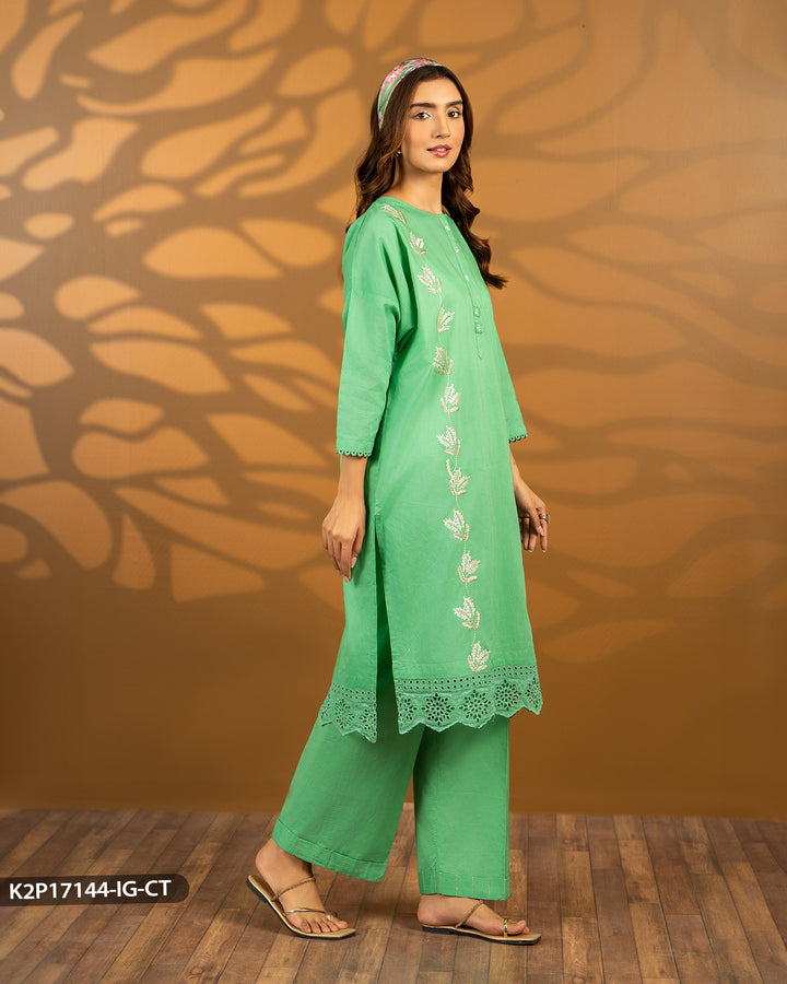 2 Piece Cotton Suit | 17144-IG-CT