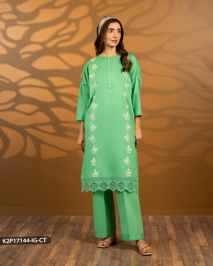 2 Piece Cotton Suit | 17144-IG-CT