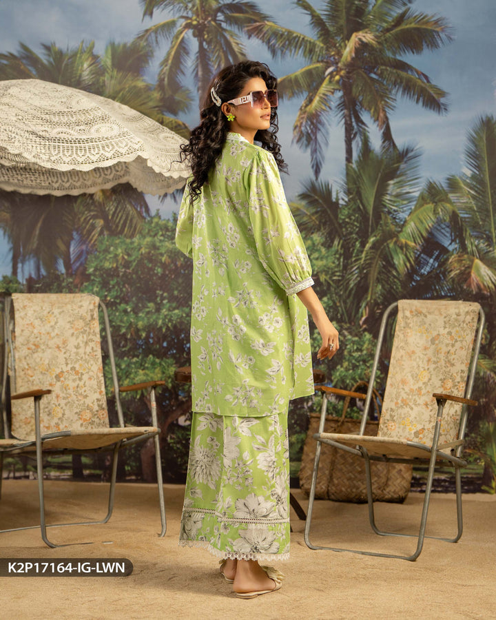 2 Piece Lawn Suit | 17164-IG-LWN