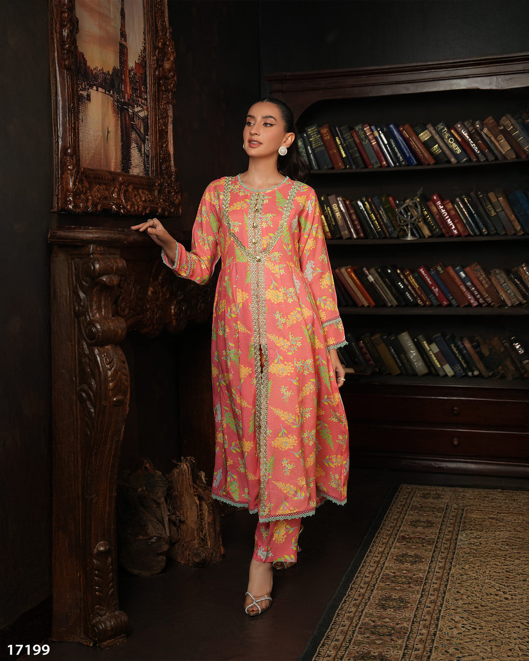 2 Piece Raw Silk Suit | 17199-IG-RWS - Sha Posh Textile