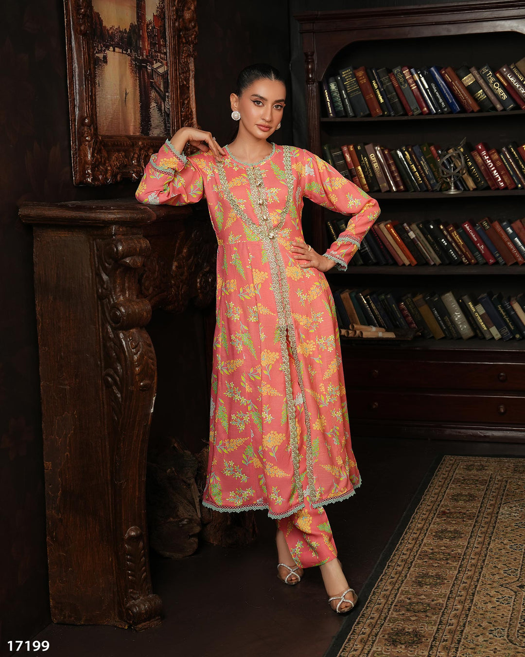 2 Piece Raw Silk Suit | 17199-IG-RWS - Sha Posh Textile