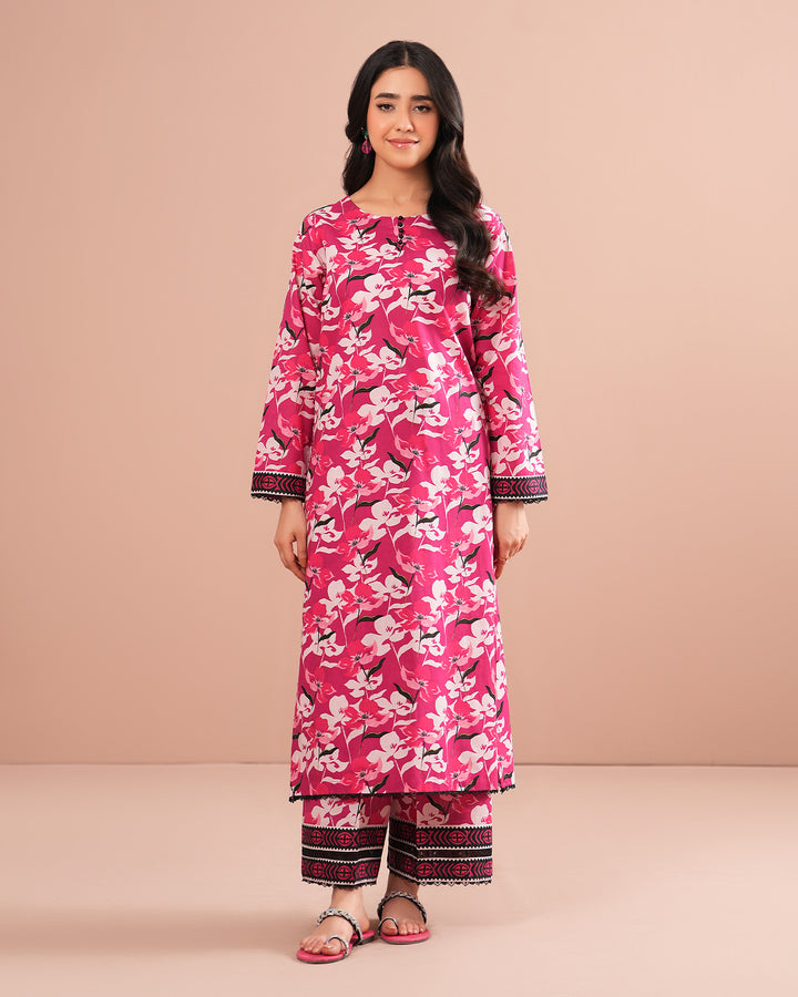 2-Piece Ready-to-Wear Cotton Suit | 17259-IG-CT