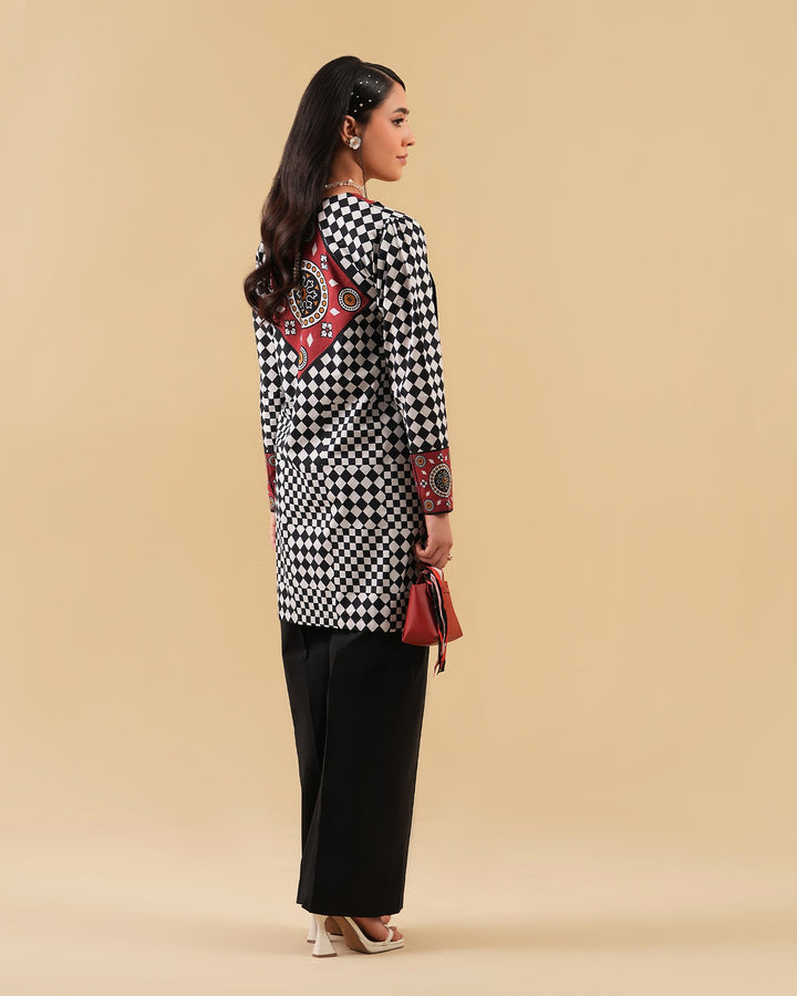 2 Piece - Printed Cambric Cotton Suit Unstitched | UNFF049-K.CT