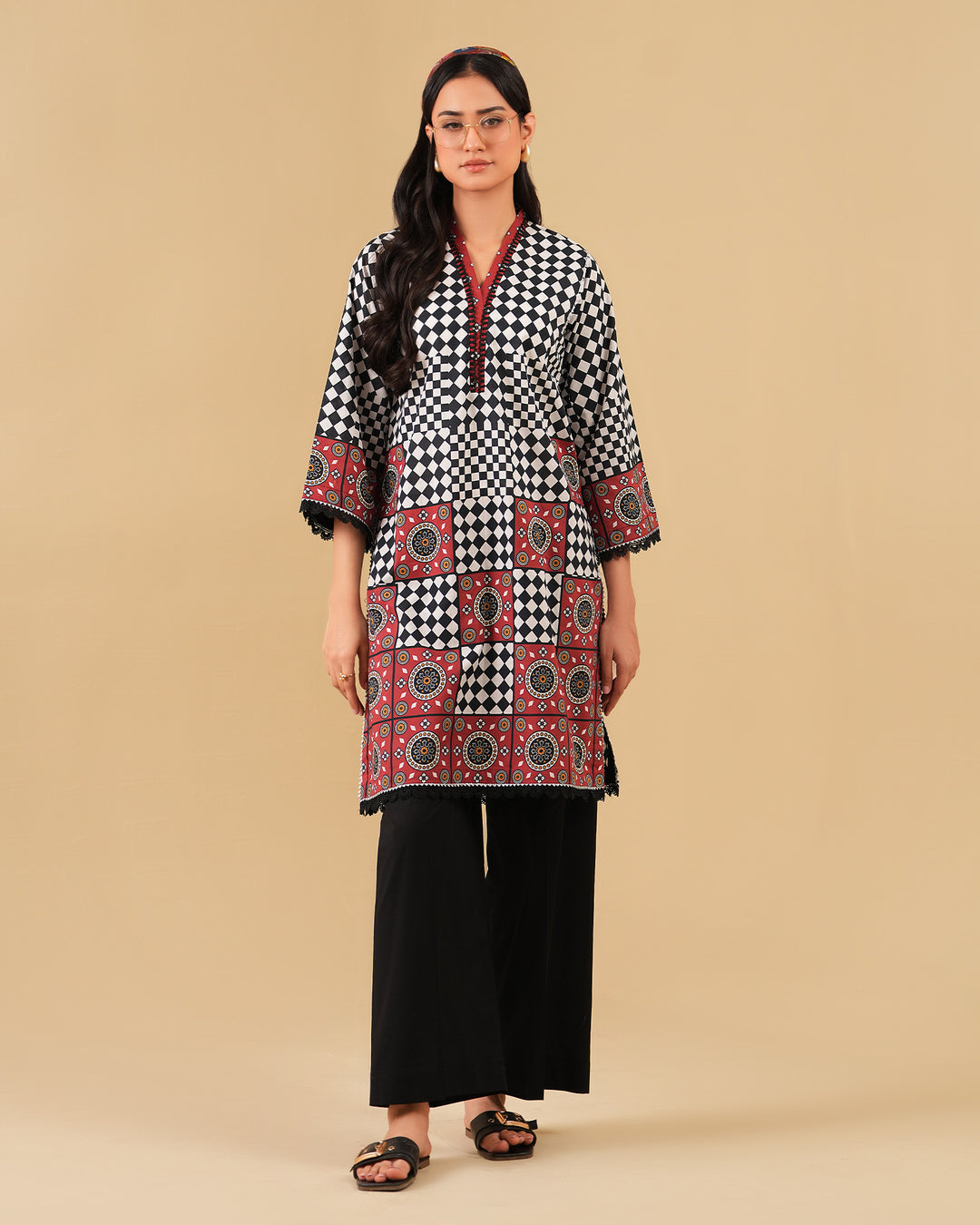 2-Piece Ready-to-Wear Cotton Suit | 17260-IG-CT