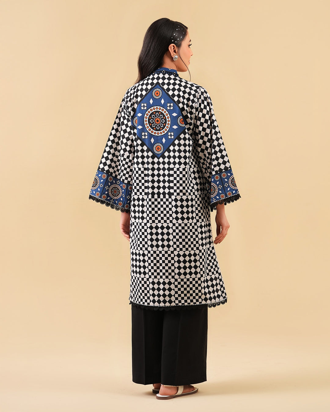 2 Piece - Printed Cambric Cotton Suit Unstitched | UNFF048-K.CT