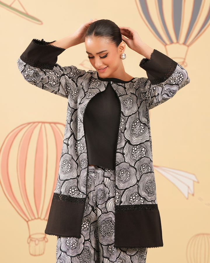 2 Piece - Printed Cambric Cotton Suit Unstitched | UNFF0102-K.CT