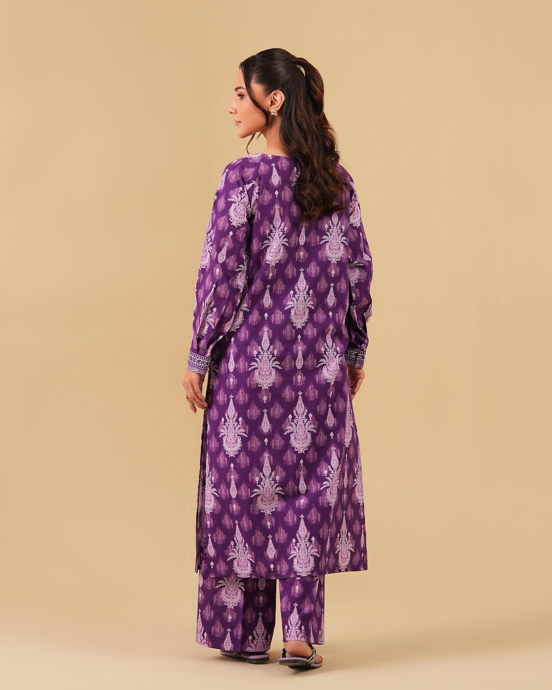 2 Piece - Printed Cambric Cotton Suit Unstitched | UNFF0106-K.CT