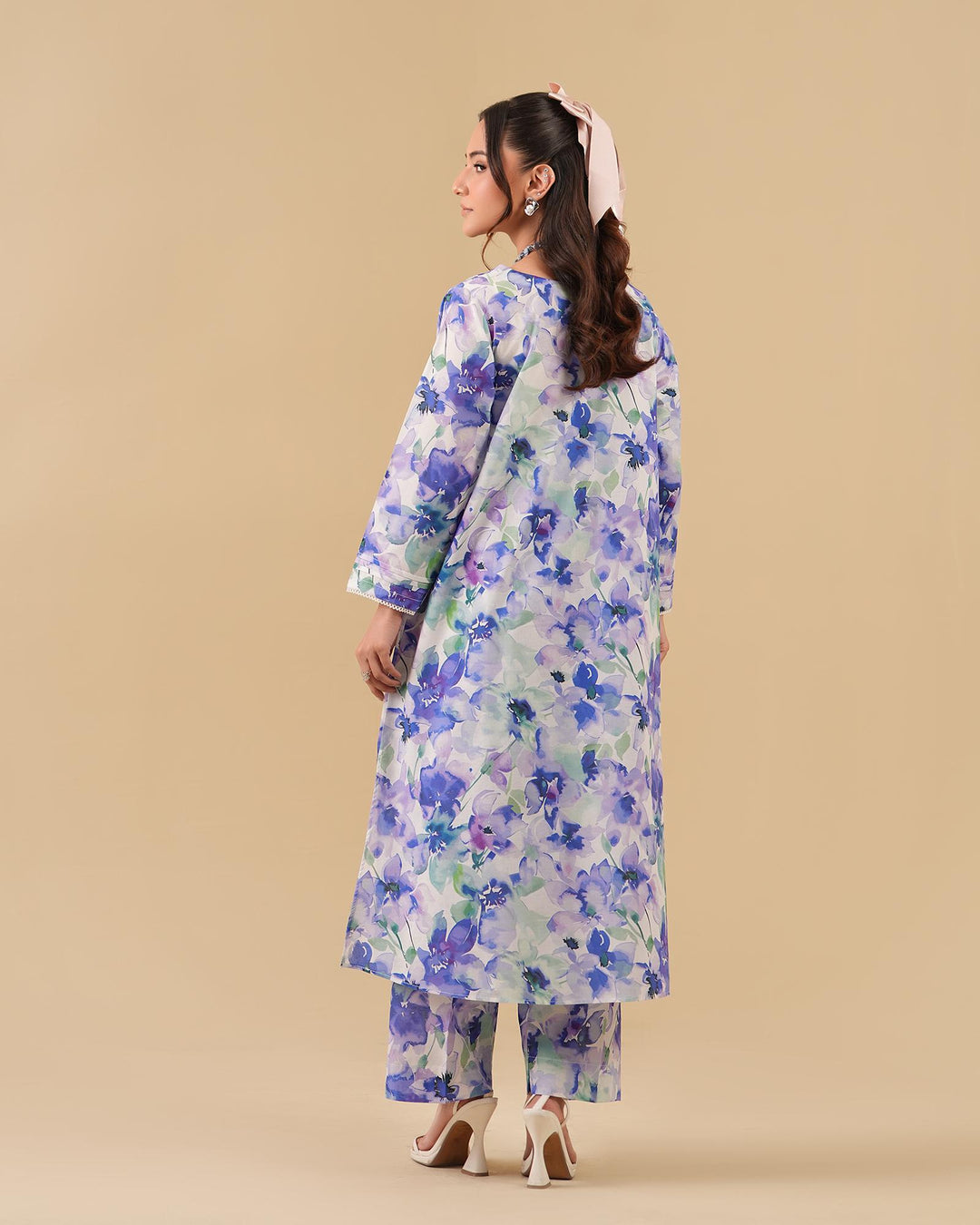 2-Piece Ready-to-Wear Cotton Suit | 17278-IG-CT