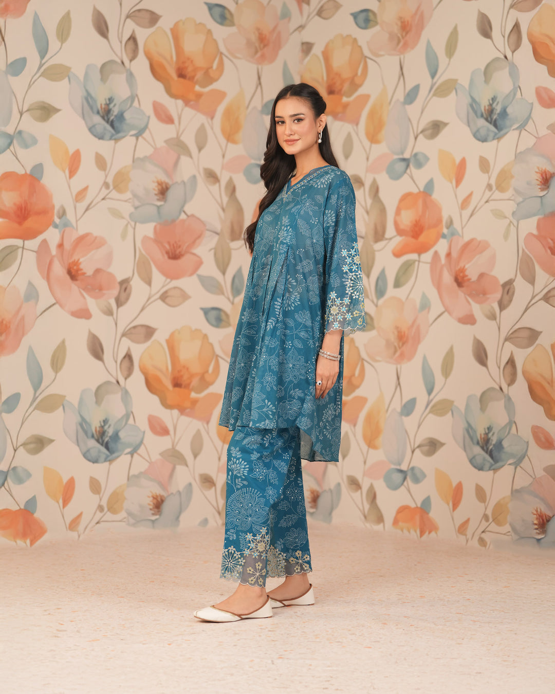 2 Piece Lawn Suit | 1993-NA-LWN - Sha Posh Textile