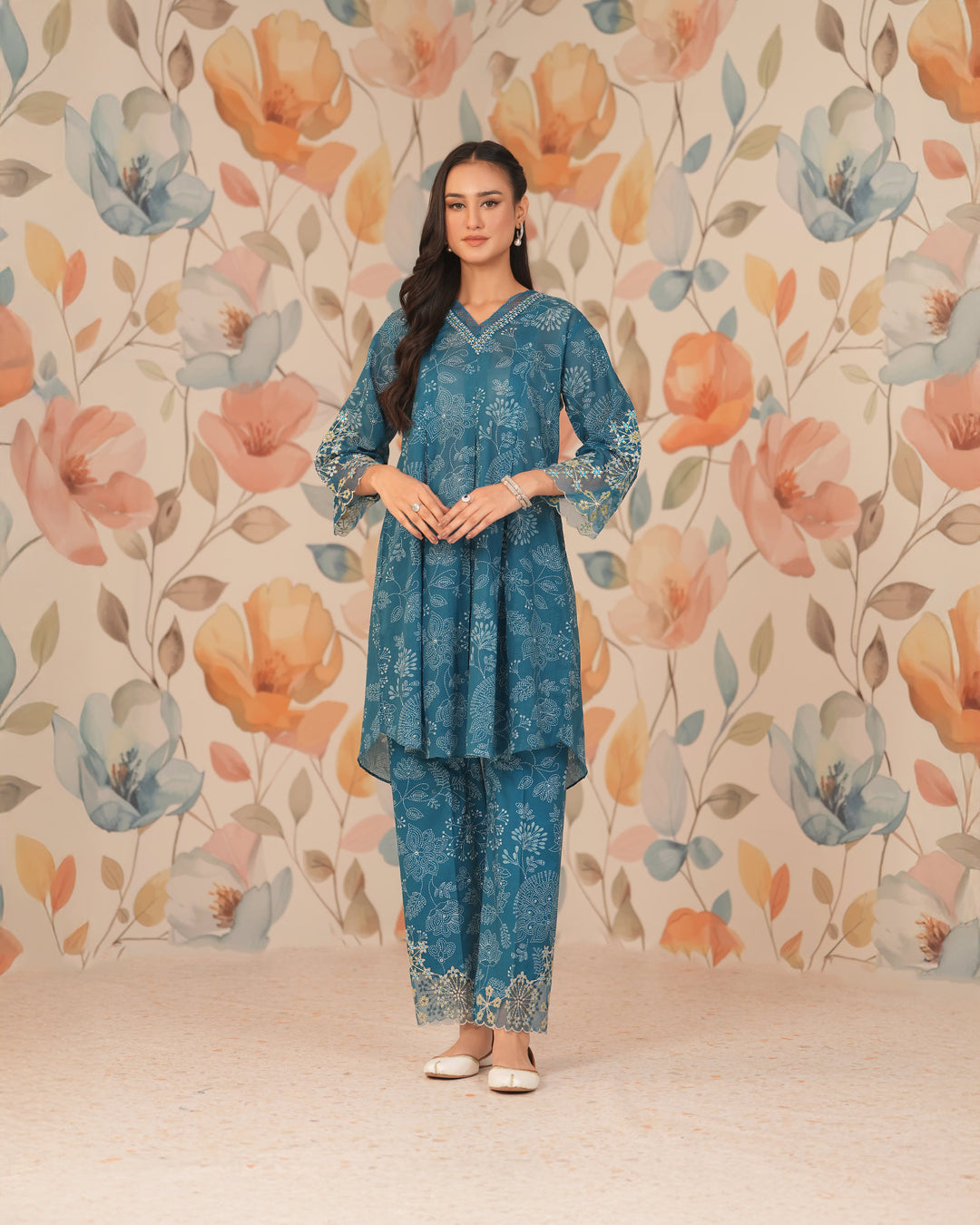 2 Piece Lawn Suit | 1993-NA-LWN - Sha Posh Textile