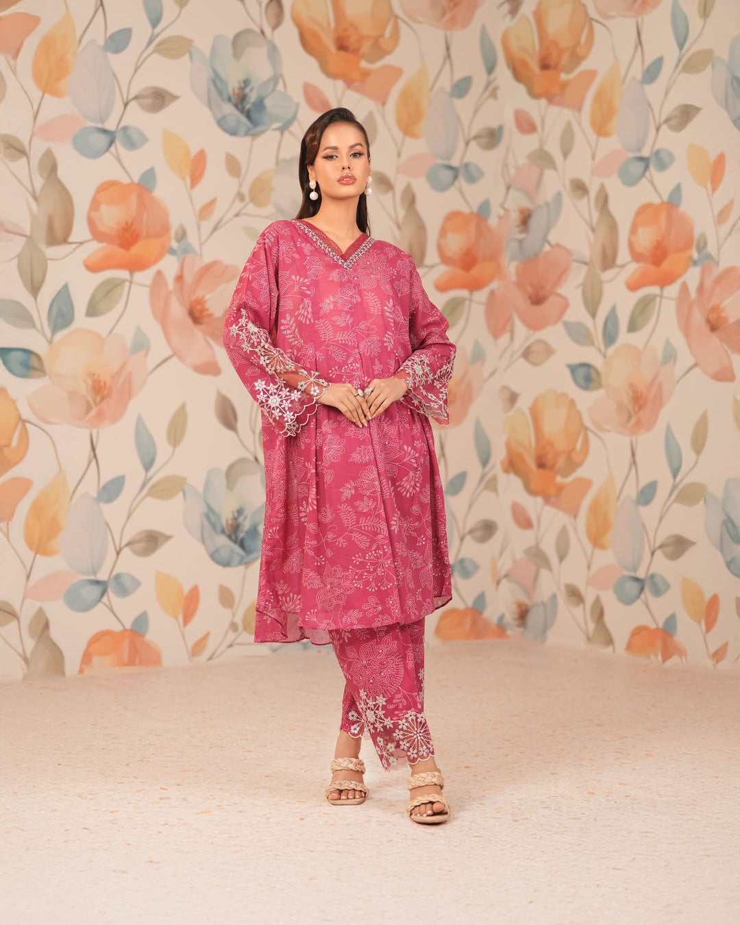 2 Piece Lawn Suit | 1993-NA-LWN - Sha Posh Textile