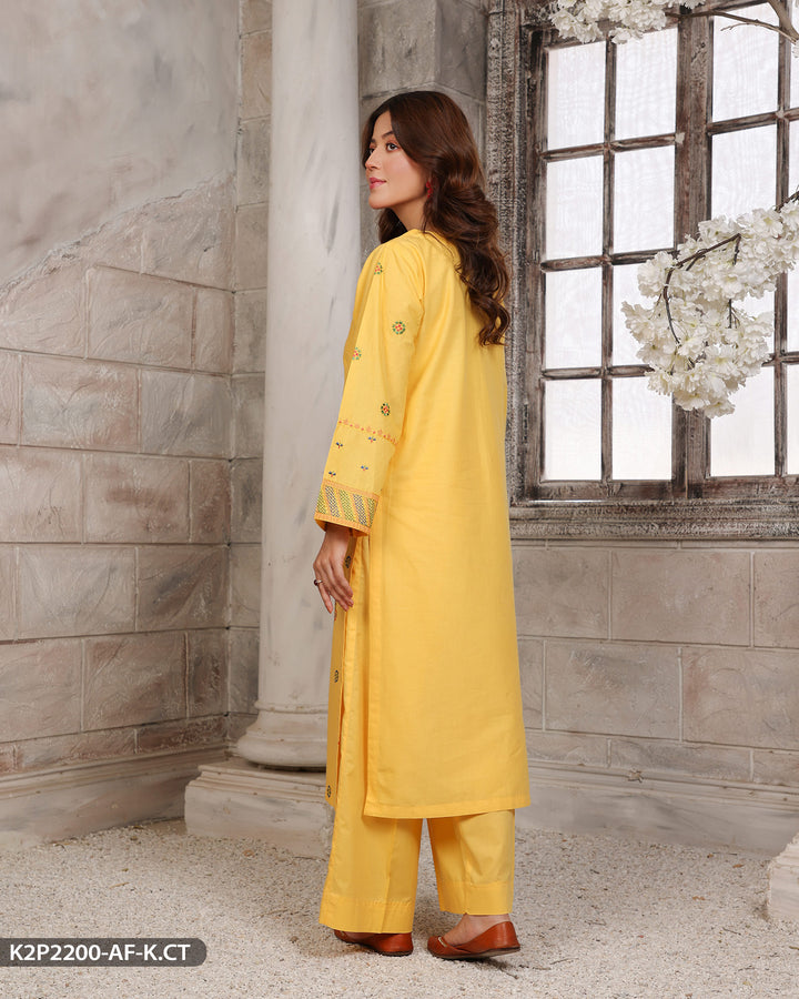 Stitched 2 Piece Cotton Suit | 2200-AF-K.CT