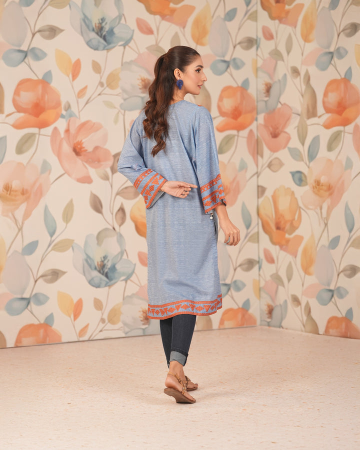 1-Piece Ready-to-Wear Lawn Shirt | 17168-IG-LWN - Sha Posh Textile