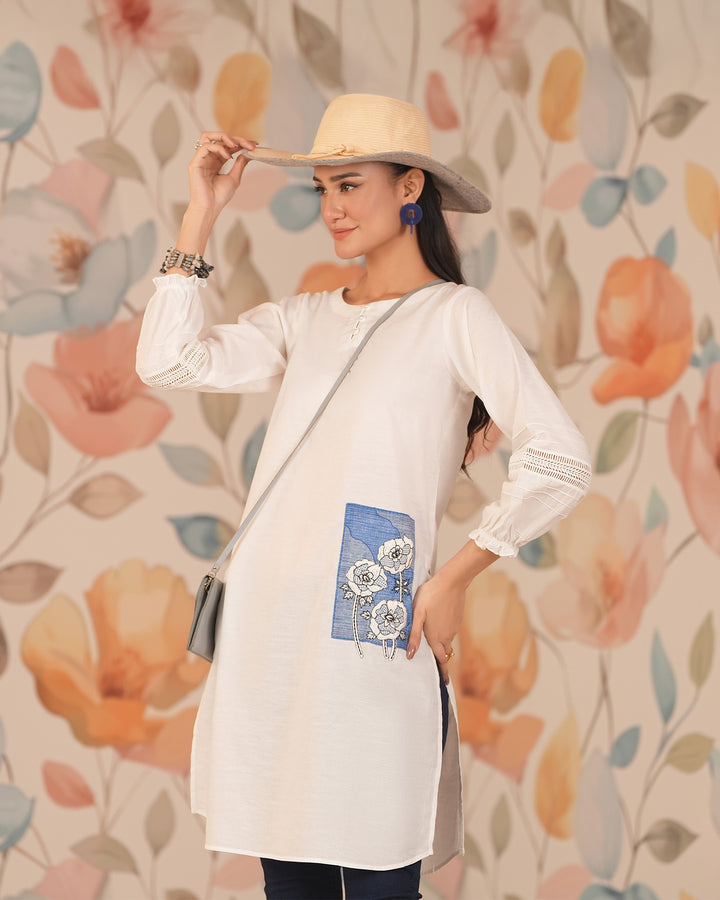 1-Piece Ready-to-Wear Jacquard Cotton Shirt | 17234-IG-J.CT - Sha Posh Textile