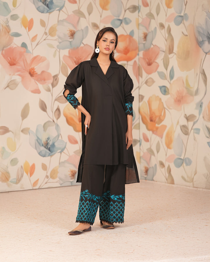 2-Piece Ready-to-Wear Cotton Suit | 17076-IG-CT - Sha Posh Textile