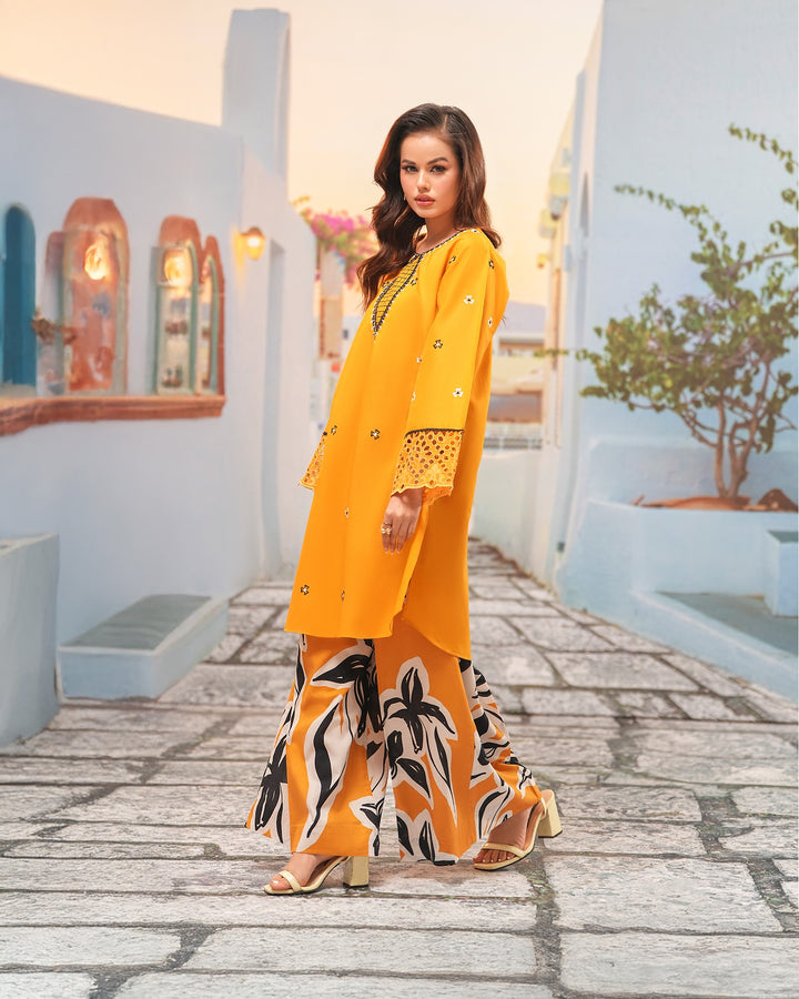 2 Piece Cotton Suit Stitched | 17126-IG-CT - Sha Posh Textile