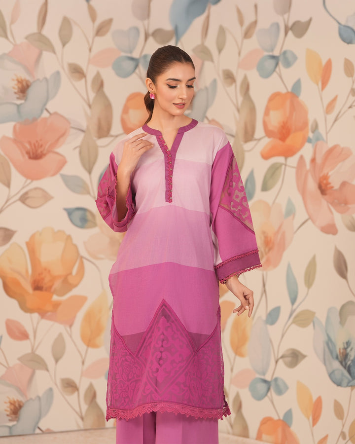 2-Piece Ready-to-Wear Lawn Suit | 17192-IG-LWN - Sha Posh Textile