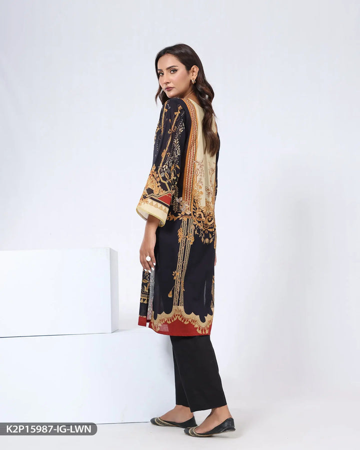 2 Piece Printed Lawn Suit | 15987-IG-LWN Sha Posh Textile