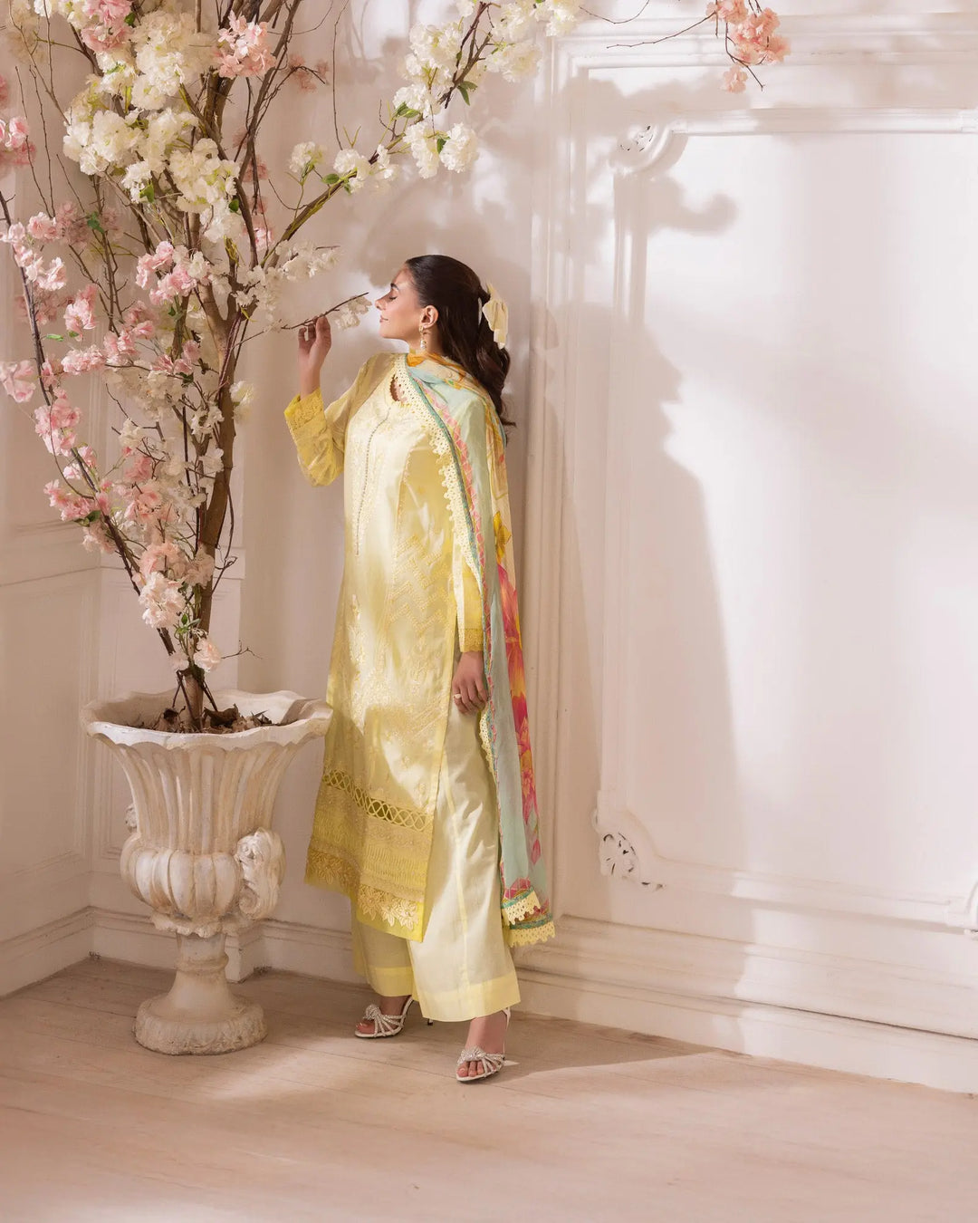 3-Piece Ready-to-Wear Lawn Suit | 17061-IG-LWN Sha Posh Textile